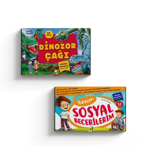 1.Sınıf Büyük Boy Hikaye Serisi 20 Kitap Testli