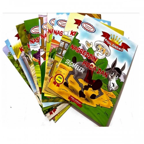 Keloğlan ve Nasrettin Hocadan Seçmeler Serisi 10 Kitap 1. Sınıf