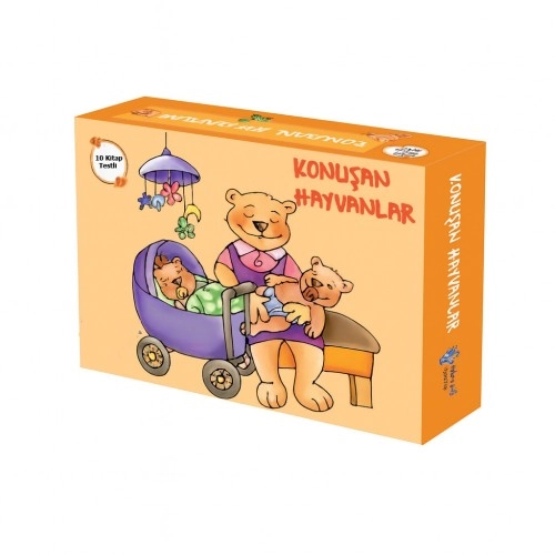 Konuşan Hayvanlar Dizisi (Testli 10 Kitap) 1. Sınıf