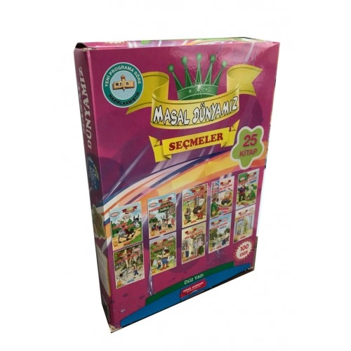 Masal Dünyamız 100 Temel Eser Hikaye Seti 25 Kitap 1. Sınıf