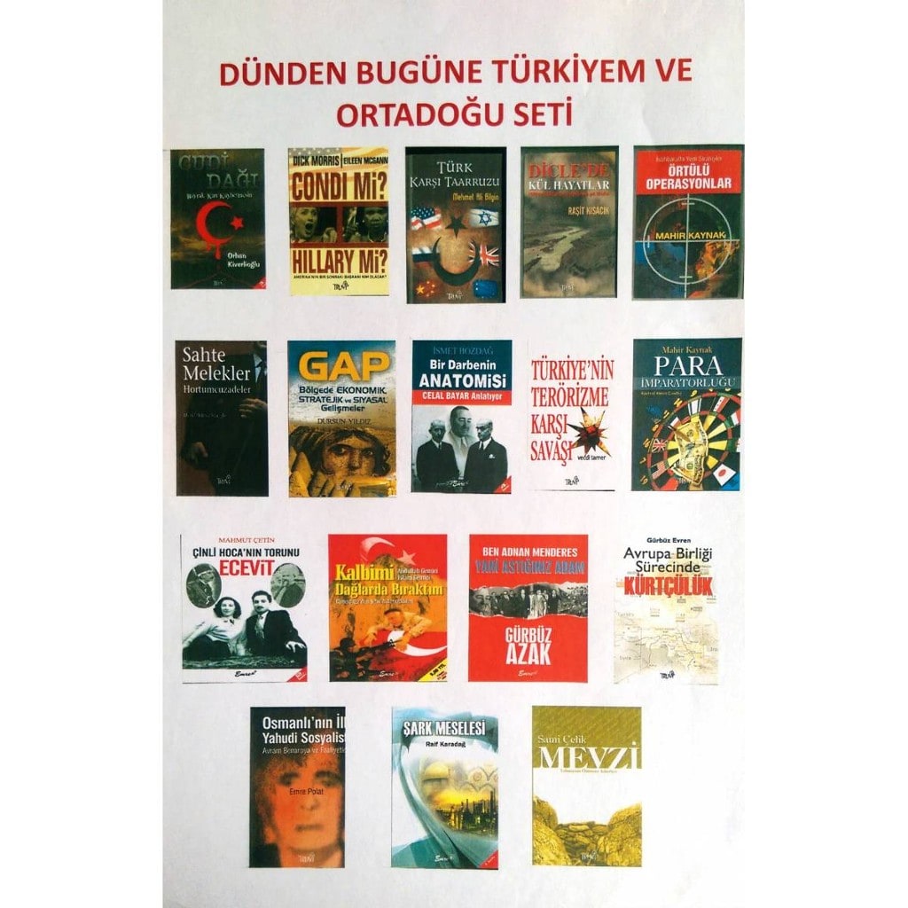 Dünden Bugüne Türk ve Ortadoğu Kitap Seti