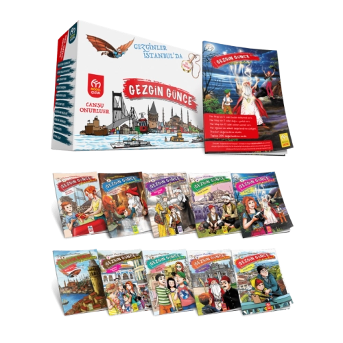 Gezgin Günce Serisi 10 Kitap Testli 3 ve 4. Sınıf