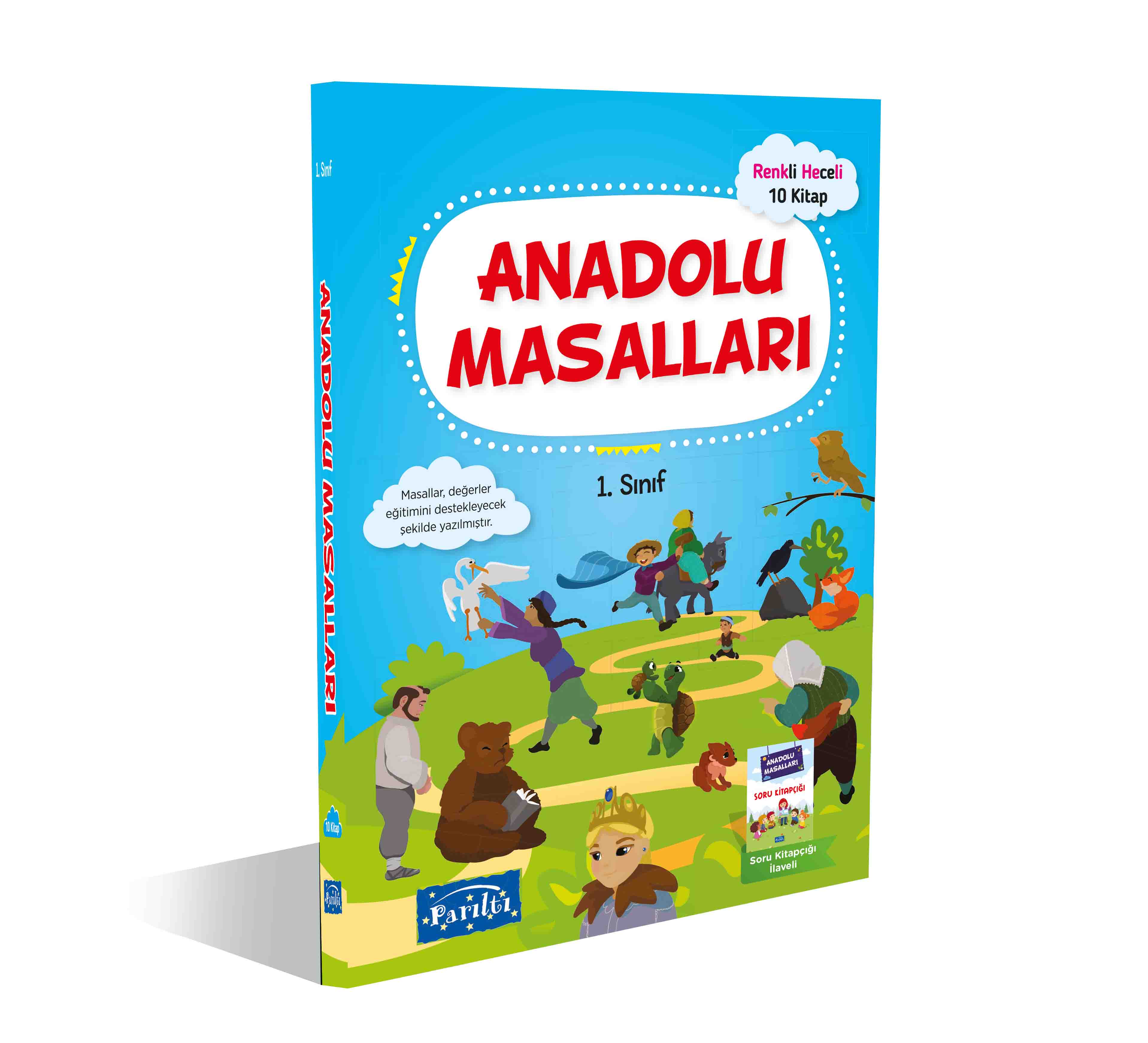 Renkli Heceli Anadolu Masalları 1. Sınıf Testli