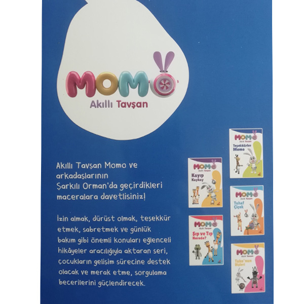 Momo Akıllı Tavşan Serisi 5 Kitap TRT Çocuk