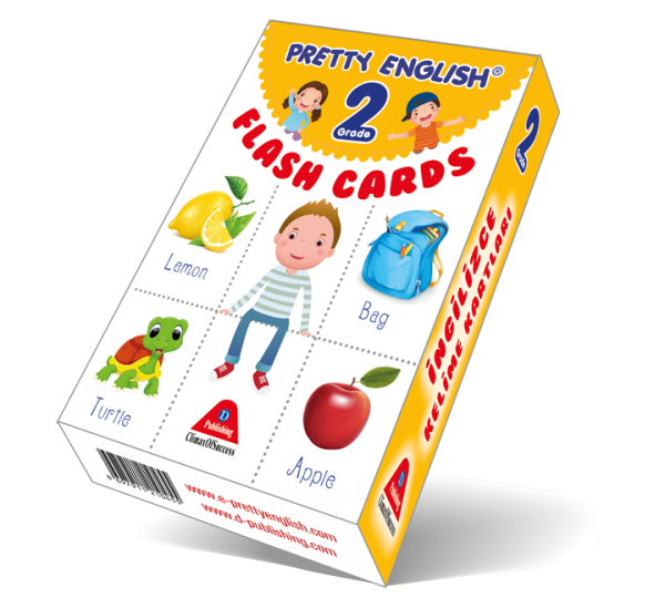 Pretty English Flash Cards Grade 2