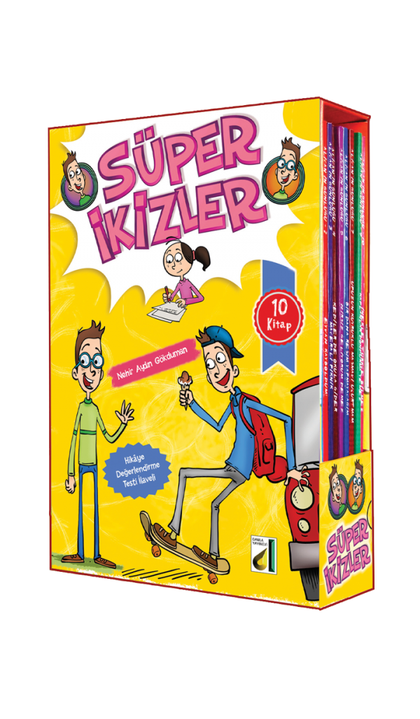 Süper İkizler Serisi 10 Kitap Testli 3 ve 4. Sınıf