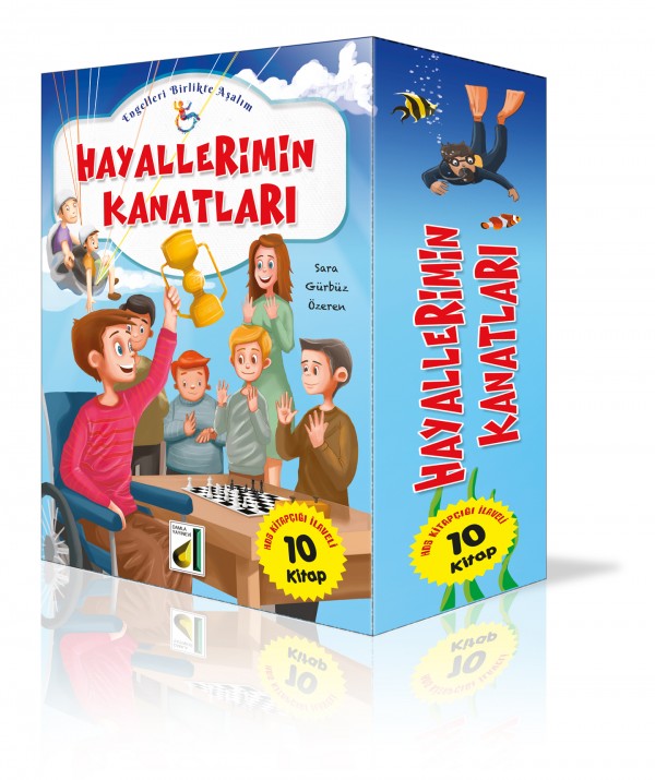 4,5 ve 6. Sınıf Hayallerimin Kanatları 10 Kitap