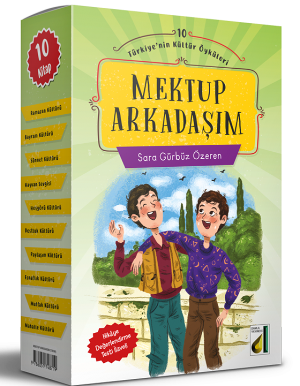 Mektup Arkadaşım Dizisi 10 Kitap 3 ve 4. Sınıf