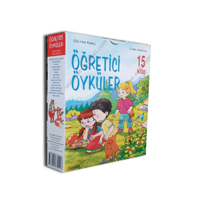 3,4 5 Sınıf Öğretici Öyküler Seti 15 Kitap Testli