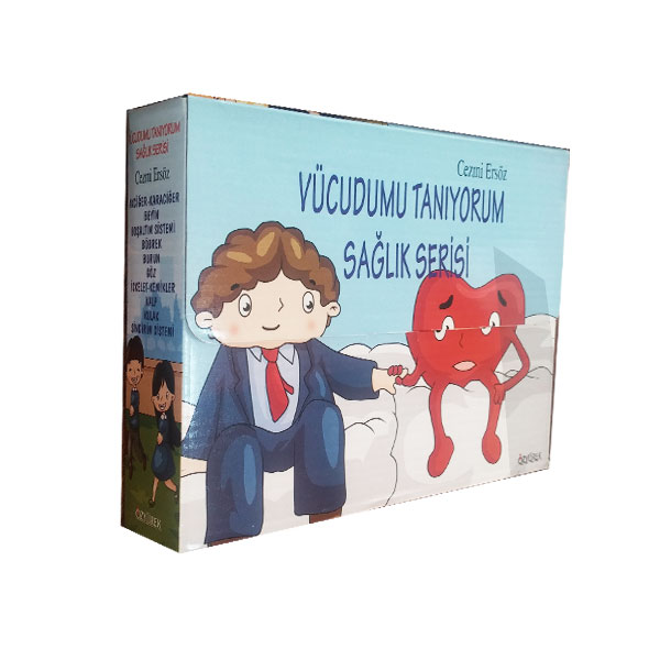 Vücudumu Tanıyorum Sağlık Serisi 10 Kitap Testli