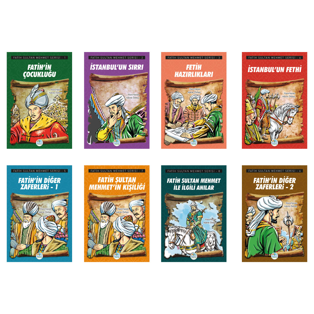 Fatih Sultan Mehmet Serisi 8 Kitap