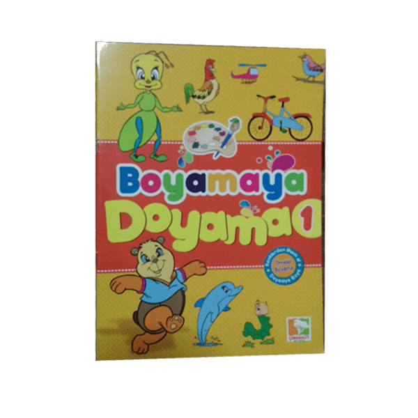 Örnekli Boyama Boyama Doyama Seti