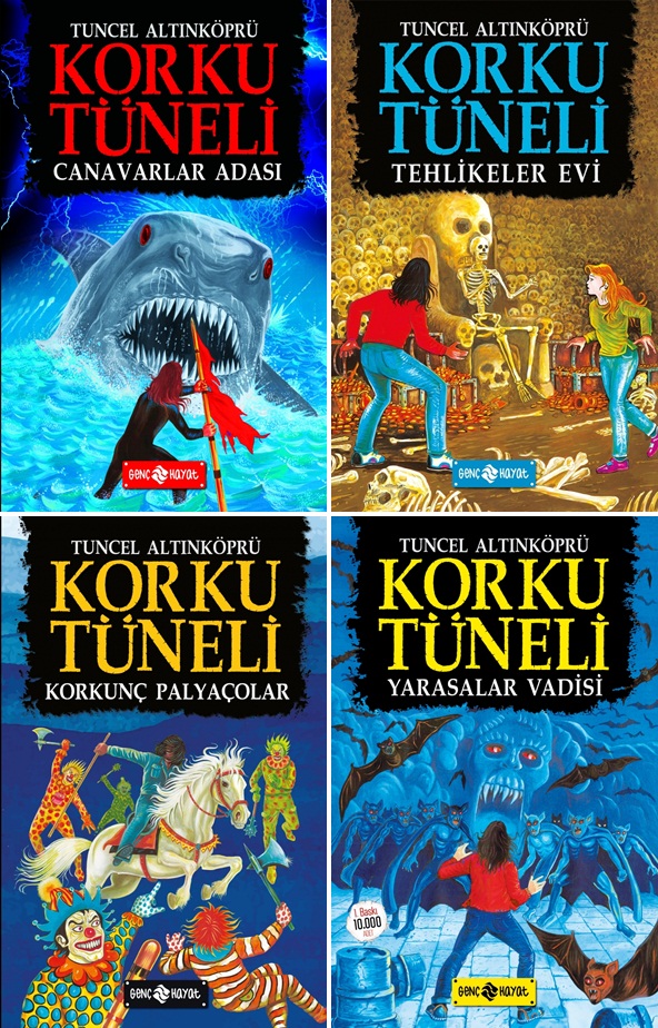 Ortaokul Korku Tüneli Serisi 4 Kitap