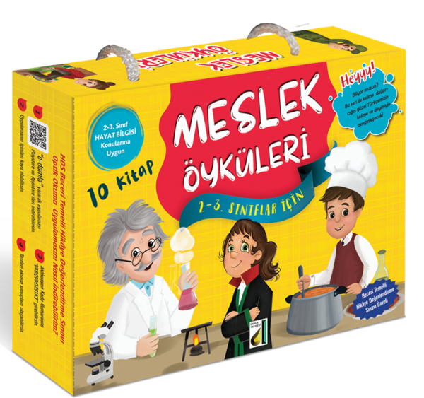 Meslek Öyküleri Seti Damla Yayınları 2 ve 3. Sınıf