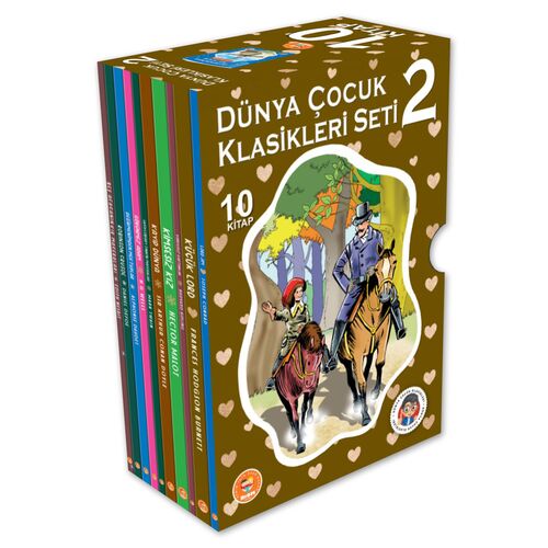 Biom Yayınları Dünya Çocuk Klasikleri Serisi 10 Kitap