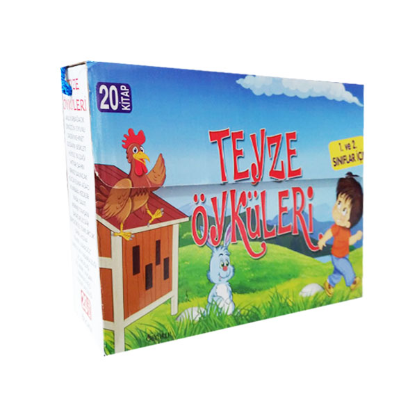 Teyze Öyküleri Seti 20 Kitap 1. ve 2. Sınıf