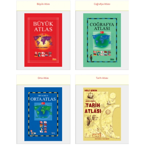 İlk ve Ortaokul Atlas Seti