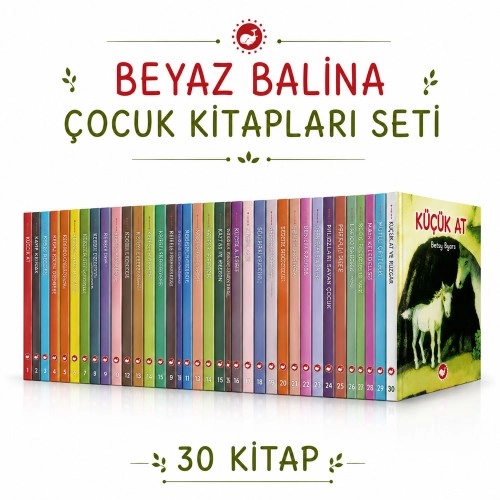 Beyaz Balina Çocuk Kitapları Seti (30 Kitap)