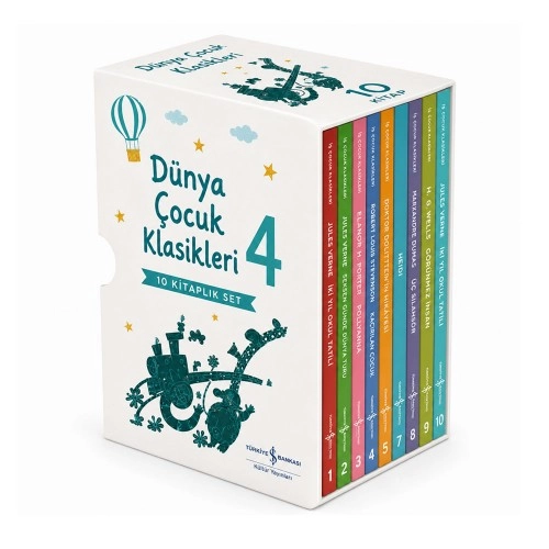 Dünya Çocuk Klasikleri Serisi 10 Kitap