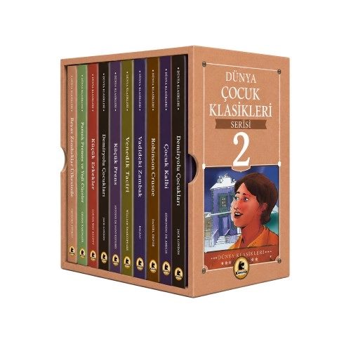 Dünya Çocuk Klasikleri Seti-2 10 Kitap