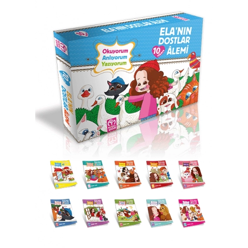 1. Sınıf Ela’ nın Dostlar Alemi 10 Kitap