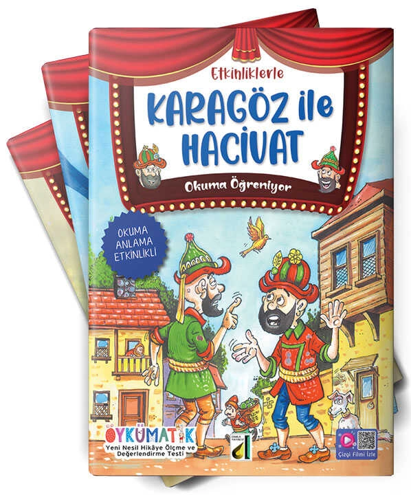 Karagöz ve Hacivat Serisi 1. Sınıf 6 Kitap Testli