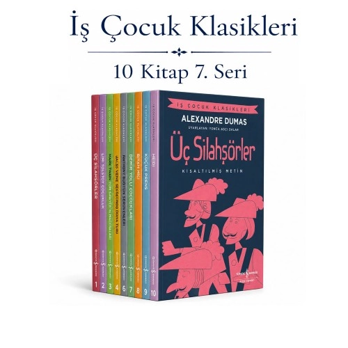  Çocuk Klasikleri 10 Kitap 7. Set