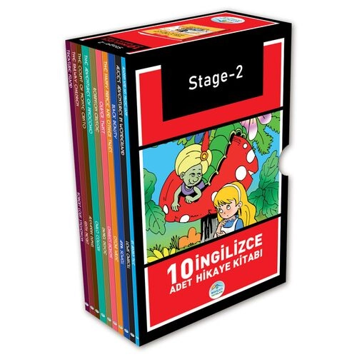 İngilizce Hikaye Seti 10 Kitap Stage-2