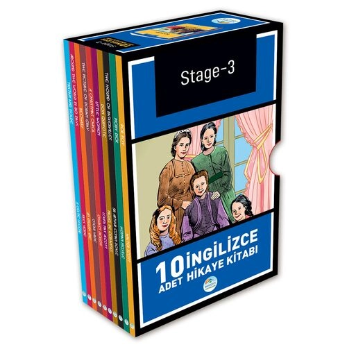 İngilizce Hikaye Seti 10 Kitap Stage-3