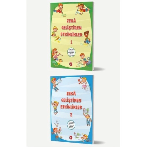 5-7 Yaş Zeka Geliştiren Etkinlikler Seti 2 Kitap