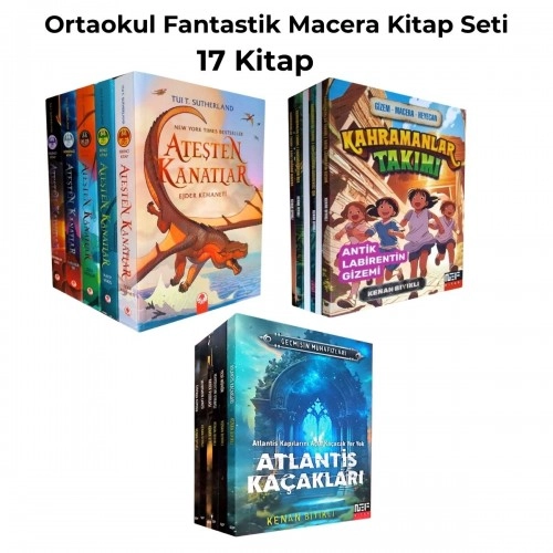Ortaokul Macera Fantastik Kitap Seti (17 Kitap)