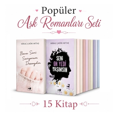 Popüler Aşk Romanları Seti (15 Kitap)