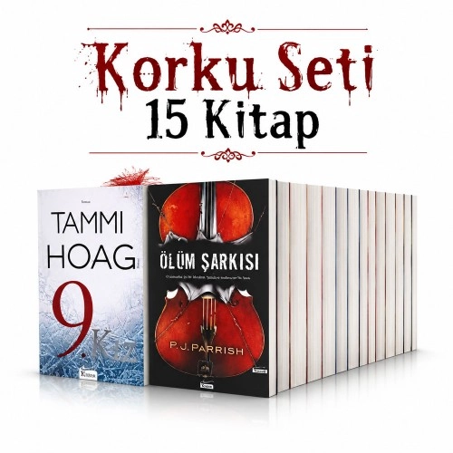 Korku ve Gerilim Romanları Seti (15 Kitap)