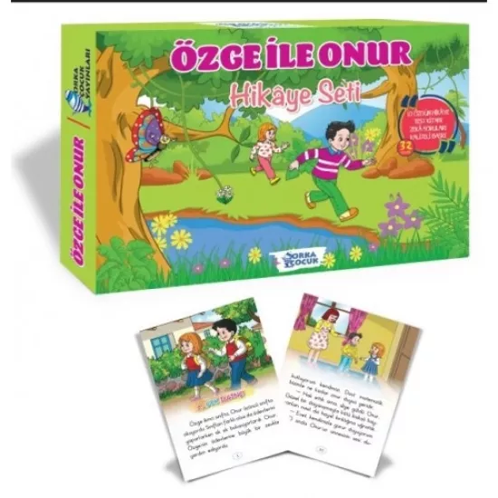 Özge ile Onur Hikaye Seti (Testli 10 Kitap) 2. Sınıf