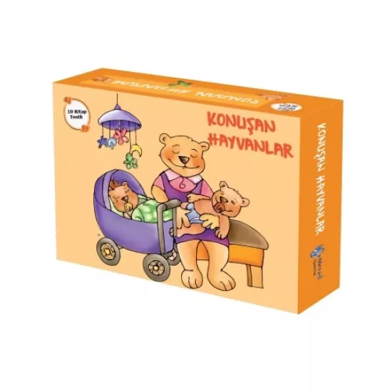 Konuşan Hayvanlar Dizisi (Testli 10 Kitap) 1. Sınıf