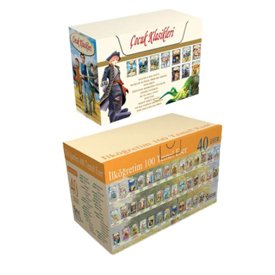 100 Temel Eser Çocuk Klasikleri Seti 50 Kitap