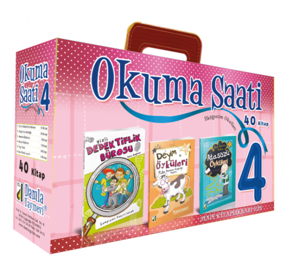 Okuma Saati Hikaye Seti 40 Kitap 4. Sınıf