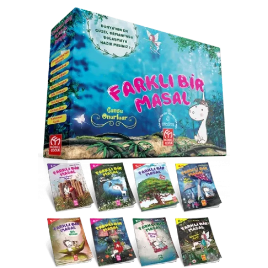 Farklı bir Masal Serisi 8 Kitap Testli 2 ve 3. Sınıf