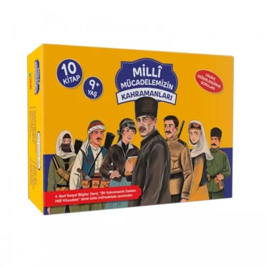 Milli Mücadelemizin Kahramanları 10 Kitap Testli