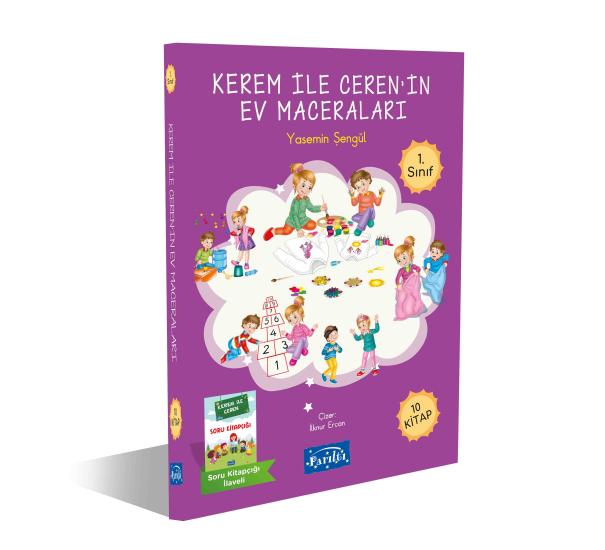 Kerem İle Ceren’in Maceraları 1. Sınıf 10 Kitap