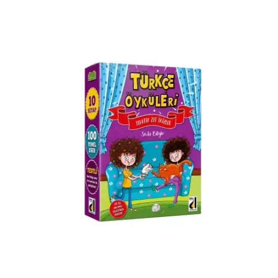 3 ve 4.Sınıf Türkçe Öyküleri Seti Testli 10 Kitap