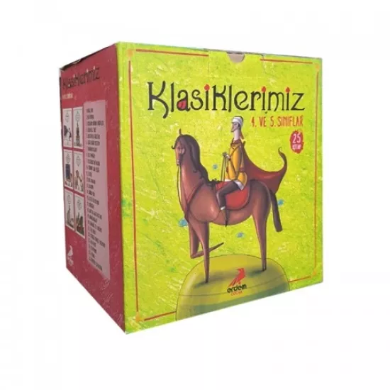 Türk Klasikleri Seti 25 Kitap 4 ve 5. Sınıf