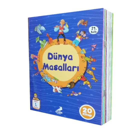 Dünya Masalları Seti 20 Kitap 1. Sınıf