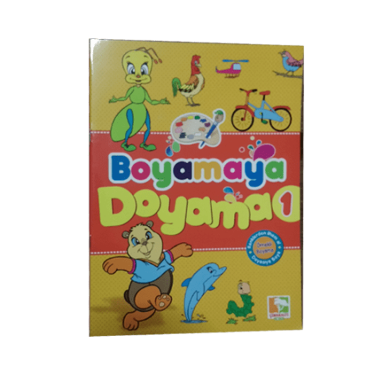 Örnekli Boyama Boyama Doyama Seti