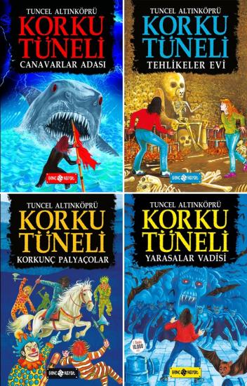 Ortaokul Korku Tüneli Serisi 4 Kitap