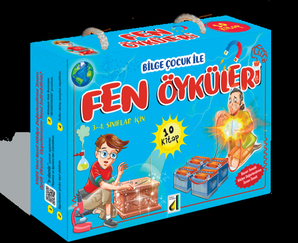 Fen Öyküleri Seti Testli 3 ve 4. Sınıf