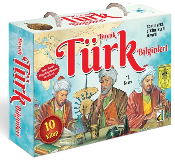 Büyük Türk Bilginleri Hikaye Seti 10 Kitap