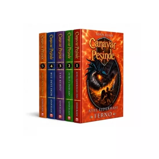 Canavar Peşinde Avantia Krallığı 5 Kitap