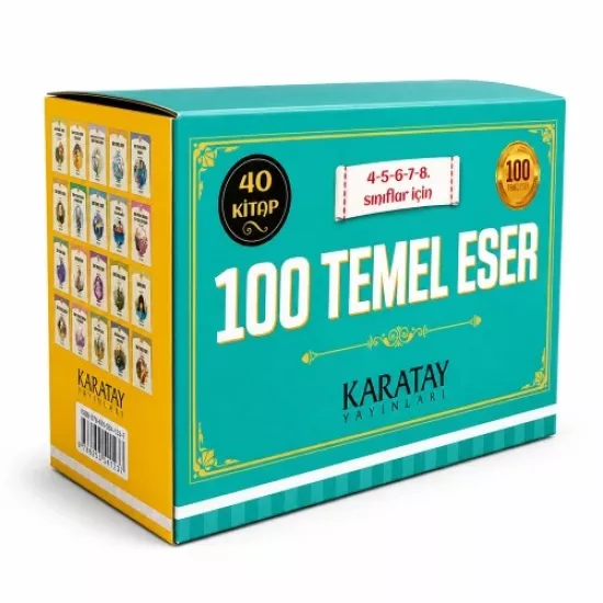 MEB Tavsiyeli 100 Temel Eser Seti (40 Kitap)