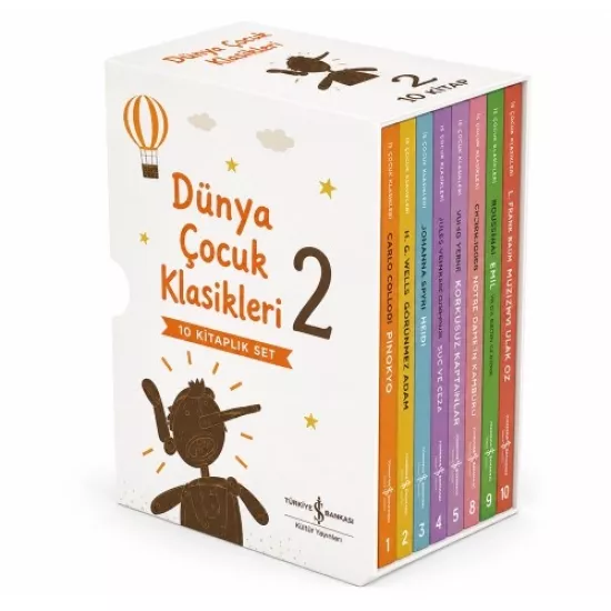 Dünya Çocuk Klasikleri Serisi 10 Kitap
